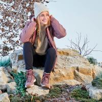 Bota Feminina Impermeável de Trilha SH100 X-warm Mid - 8