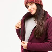 Jaqueta Feminina Impermeável de Trekking Travel 100 3 em 1 Forclaz - 7