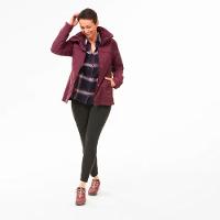 Jaqueta Feminina Impermeável de Trekking Travel 100 3 em 1 Forclaz - 10