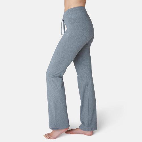 Legging Feminina Confort+ 500 Cinza Domyos