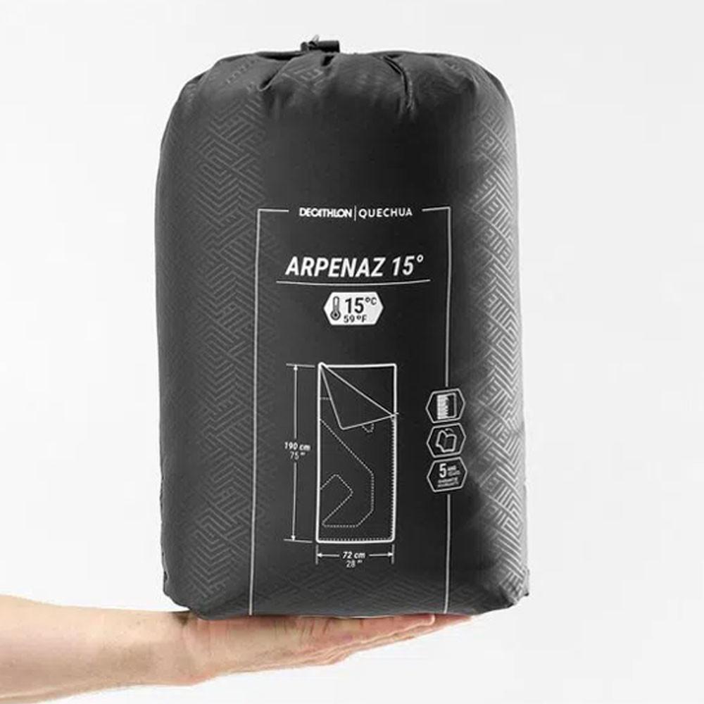 Saco para Dormir de Trilha Arpenaz 15 graus  Quechua - 2
