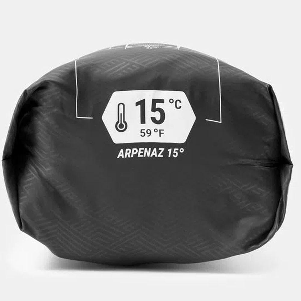 Saco para Dormir de Trilha Arpenaz 15 graus  Quechua - 3