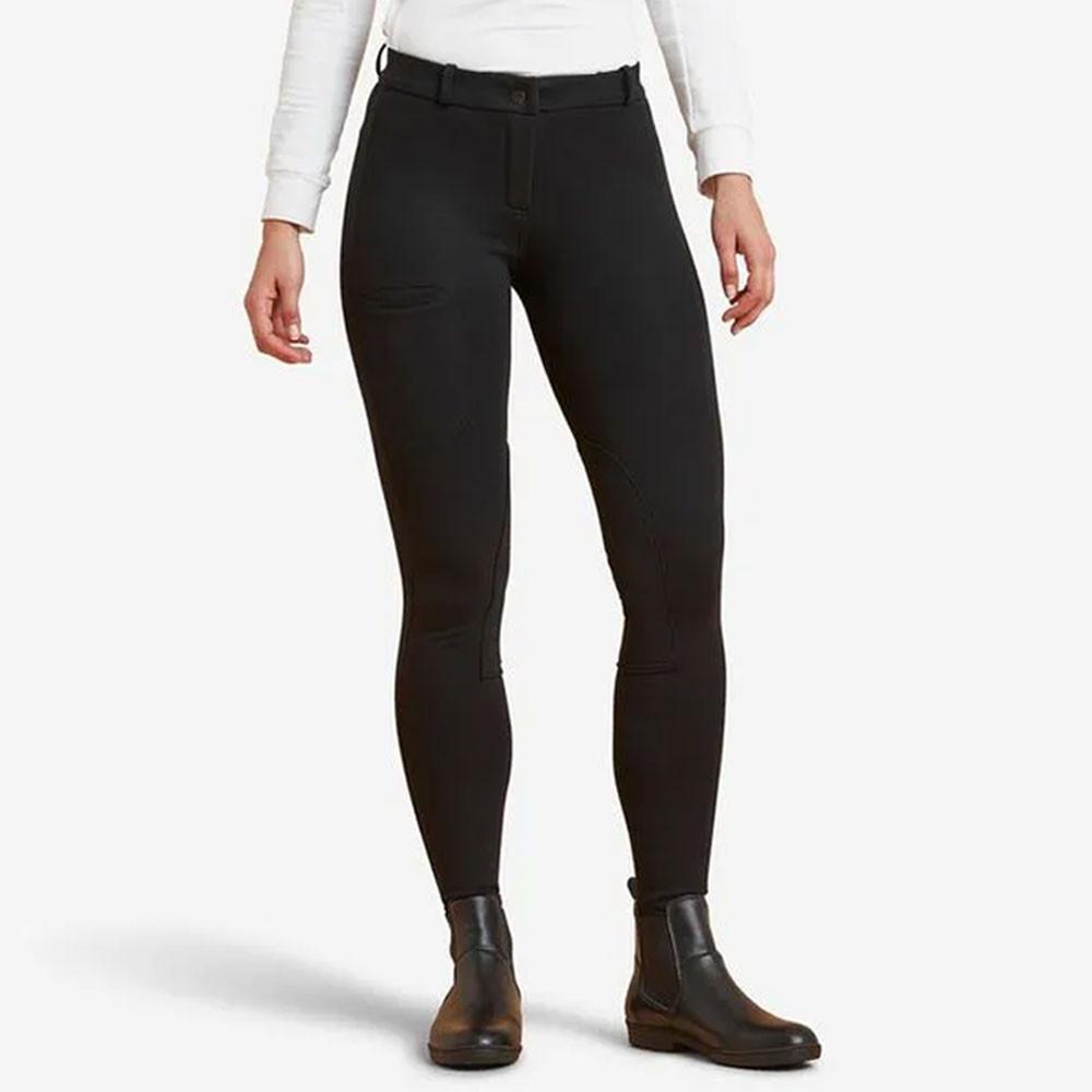 Culote Feminino de Hipismo 100 Fouganza - 1