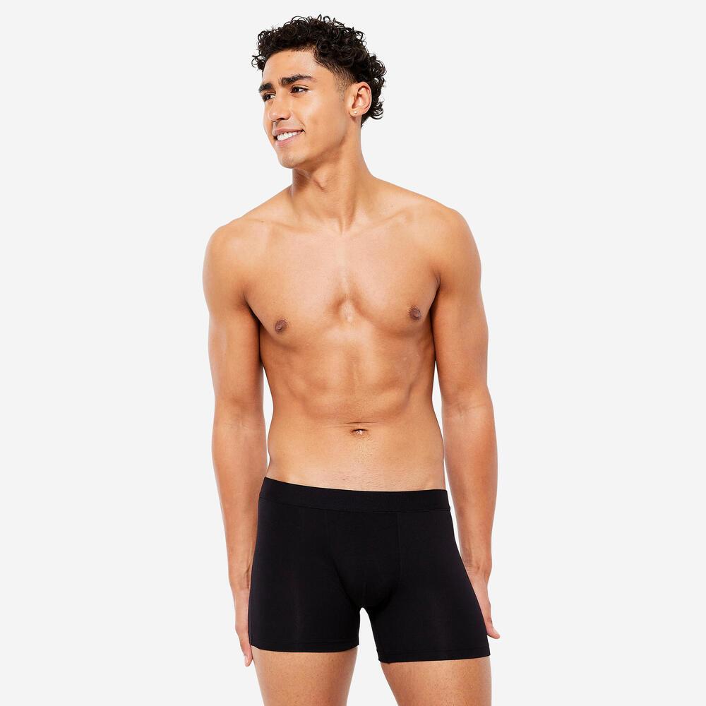 Cueca Boxer em Algodão Fitness (Conjunto com 3) Domyos - 3