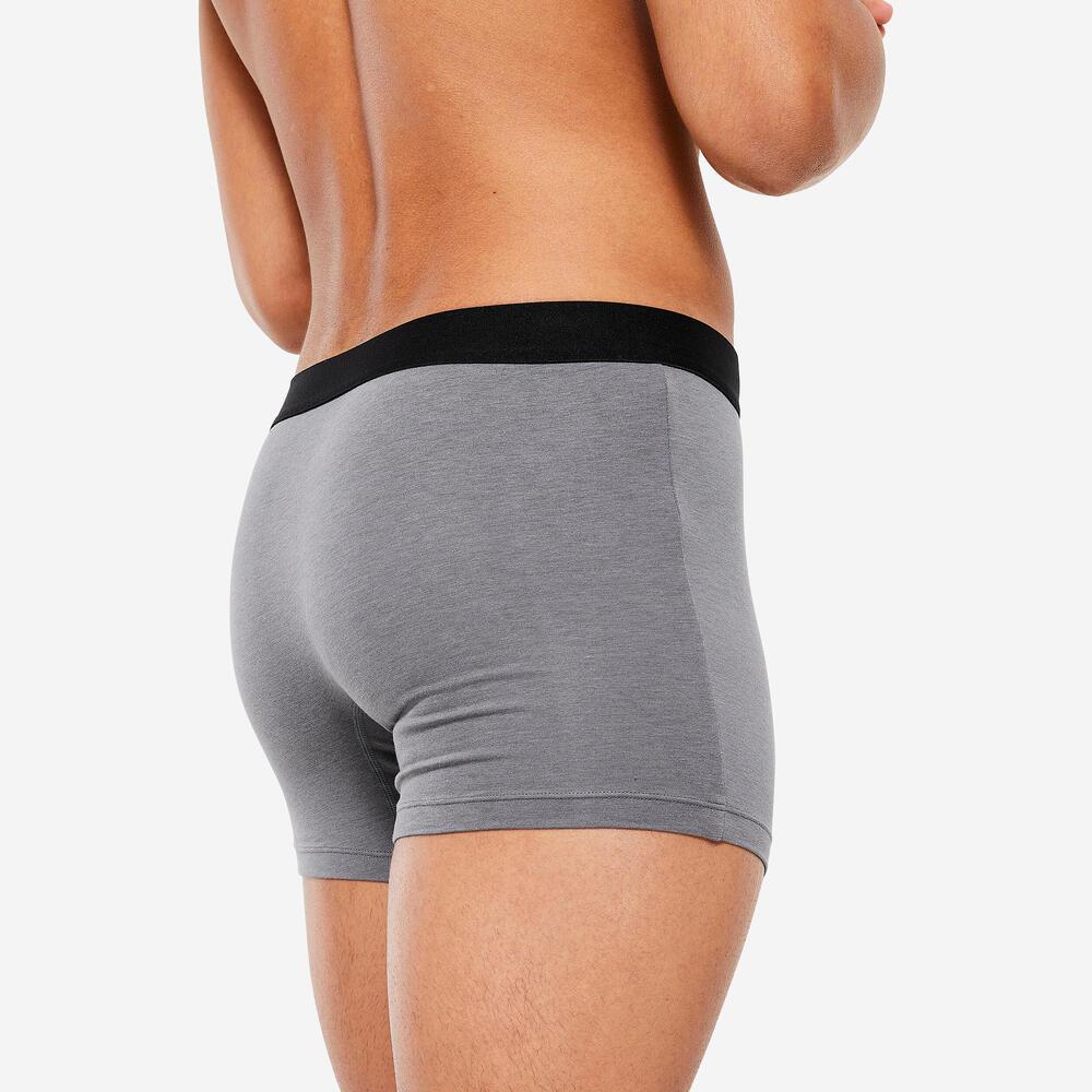 Cueca Boxer em Algodão Fitness (Conjunto com 3) Domyos - 7