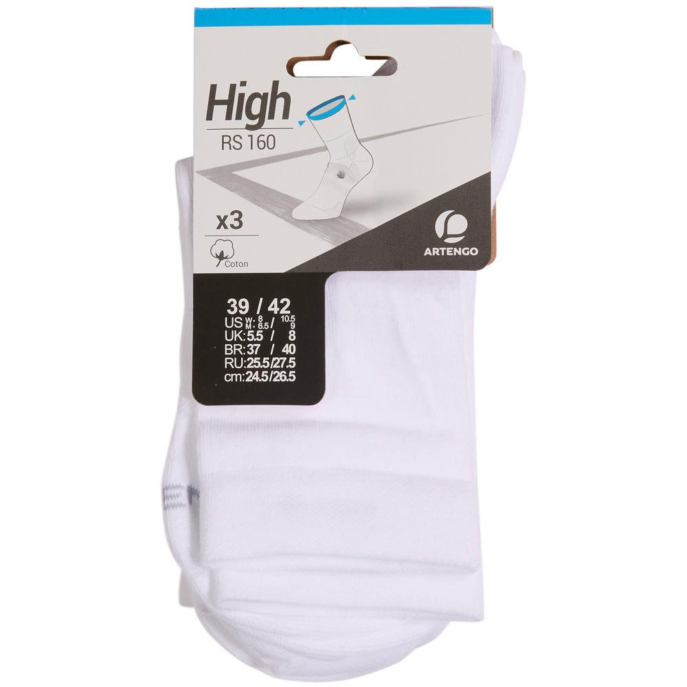 Meia Cano Alto Rs 160 Artengo (Kit Com 3 Pares) - 6