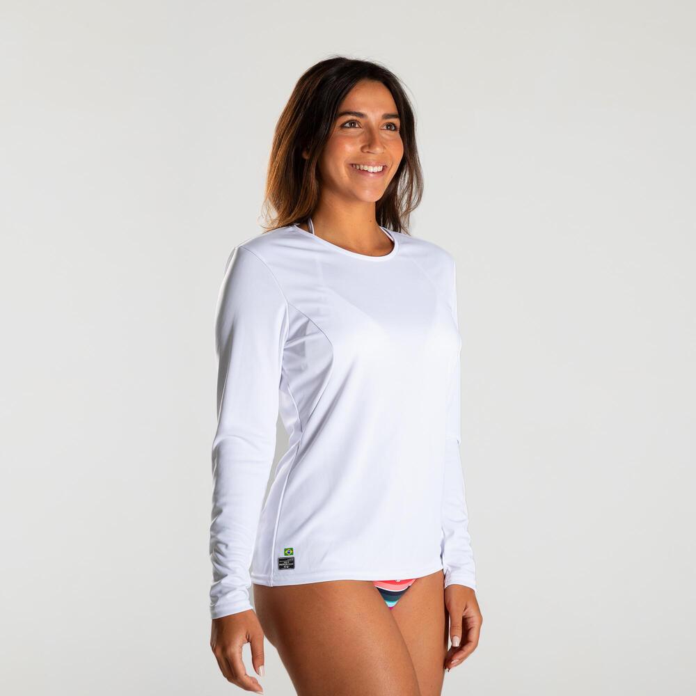 Camiseta Feminina de Surf com Proteção UV50+ - 6