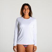Camiseta Feminina de Surf com Proteção UV50+ - 1