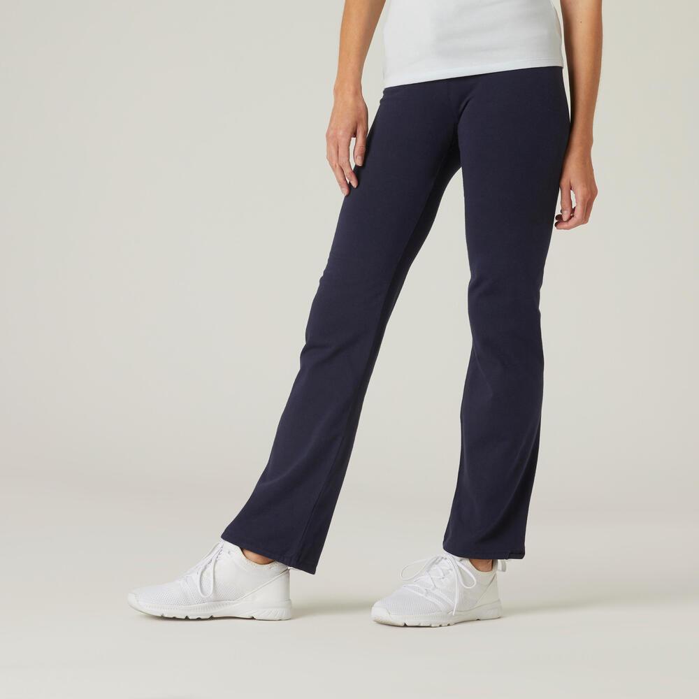 Legging Feminina de Ginástica 500 em Algodão - 1