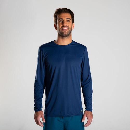 Camiseta Masculina de Surf com Proteção UV50+ Olaian