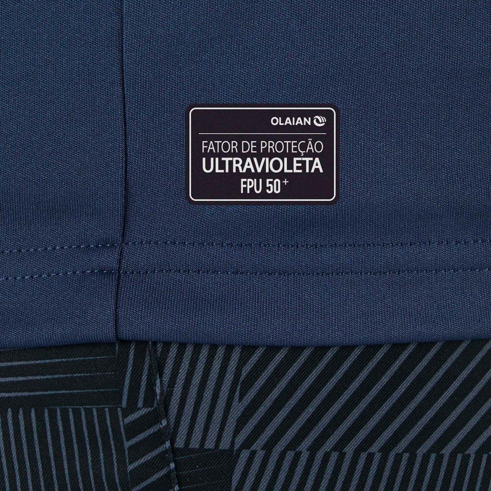 Camiseta Masculina de Surf com Proteção UV50+ Olaian - 6