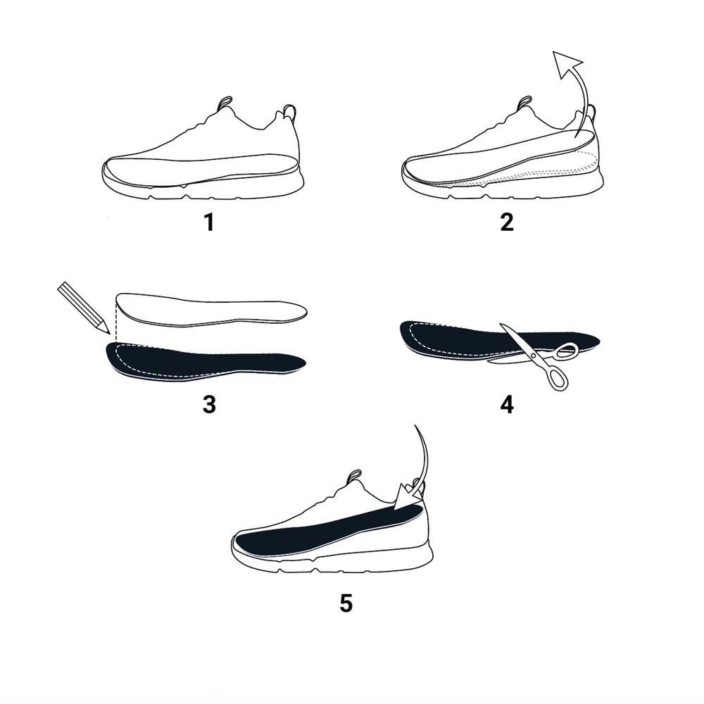 Palmilhas Walk Memory Foam Newfeel - 6