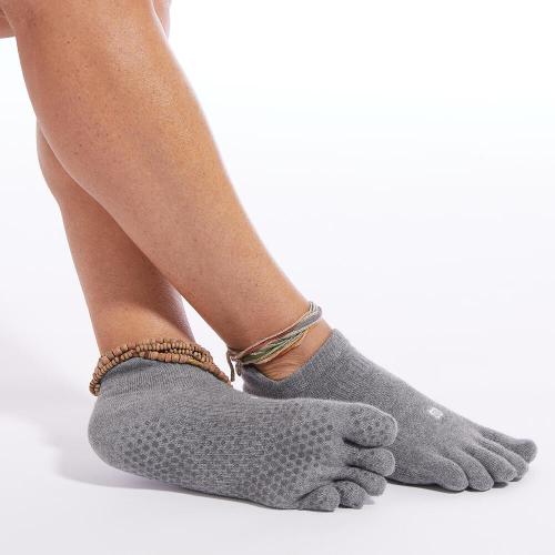Meias 5 Dedos Antiderrapantes De Yoga