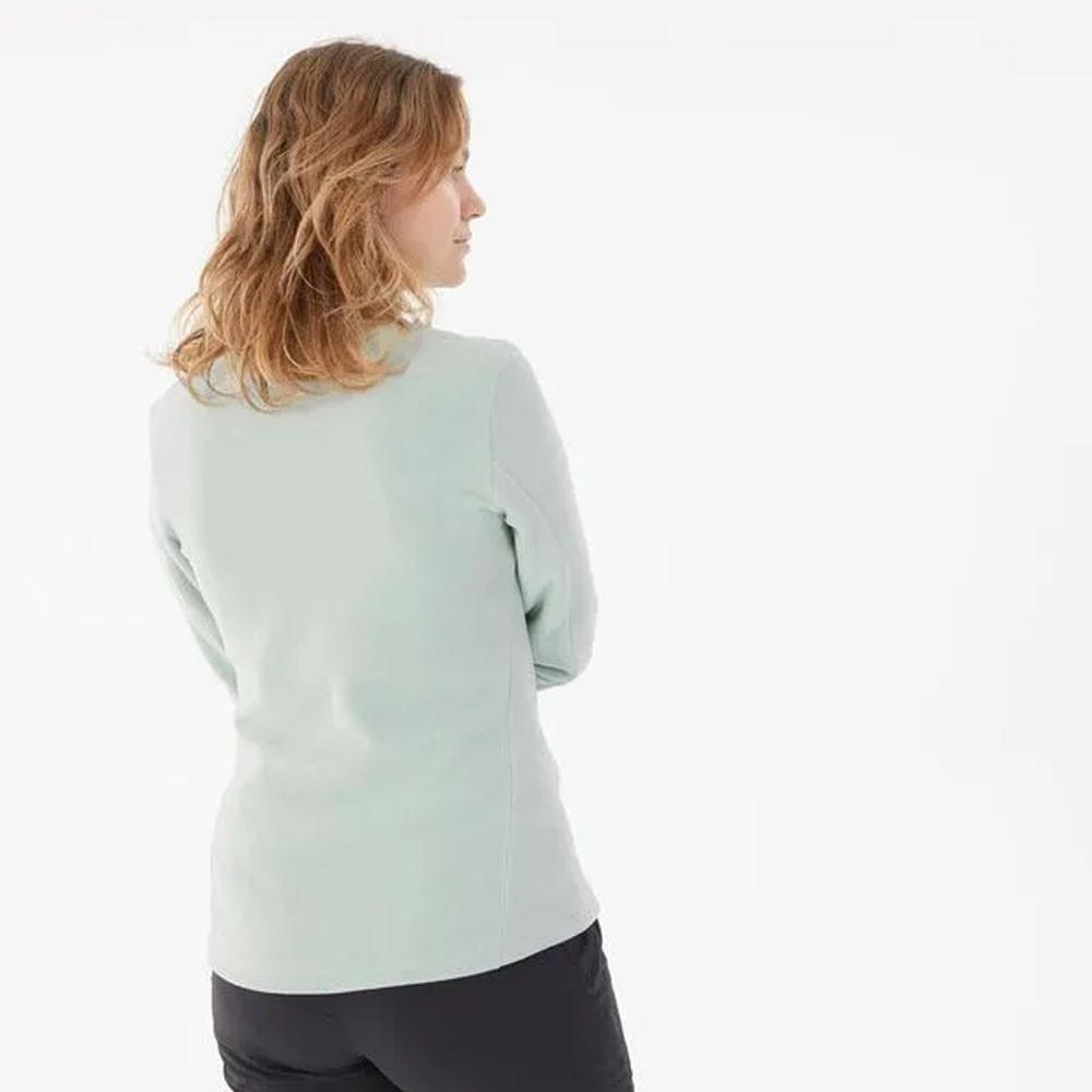 Blusa Fleece Feminina MH100 Verde - 5