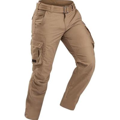 Calça Masculina de Trekking Travel 100 Castanho Forclaz