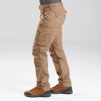 Calça Masculina de Trekking Travel 100 Castanho Forclaz - 5