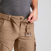 Calça Masculina de Trekking Travel 100 Castanho Forclaz - 6