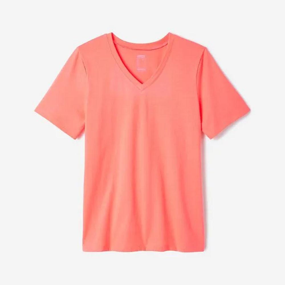 Camiseta Feminina de Academia 500 Domyos - 1