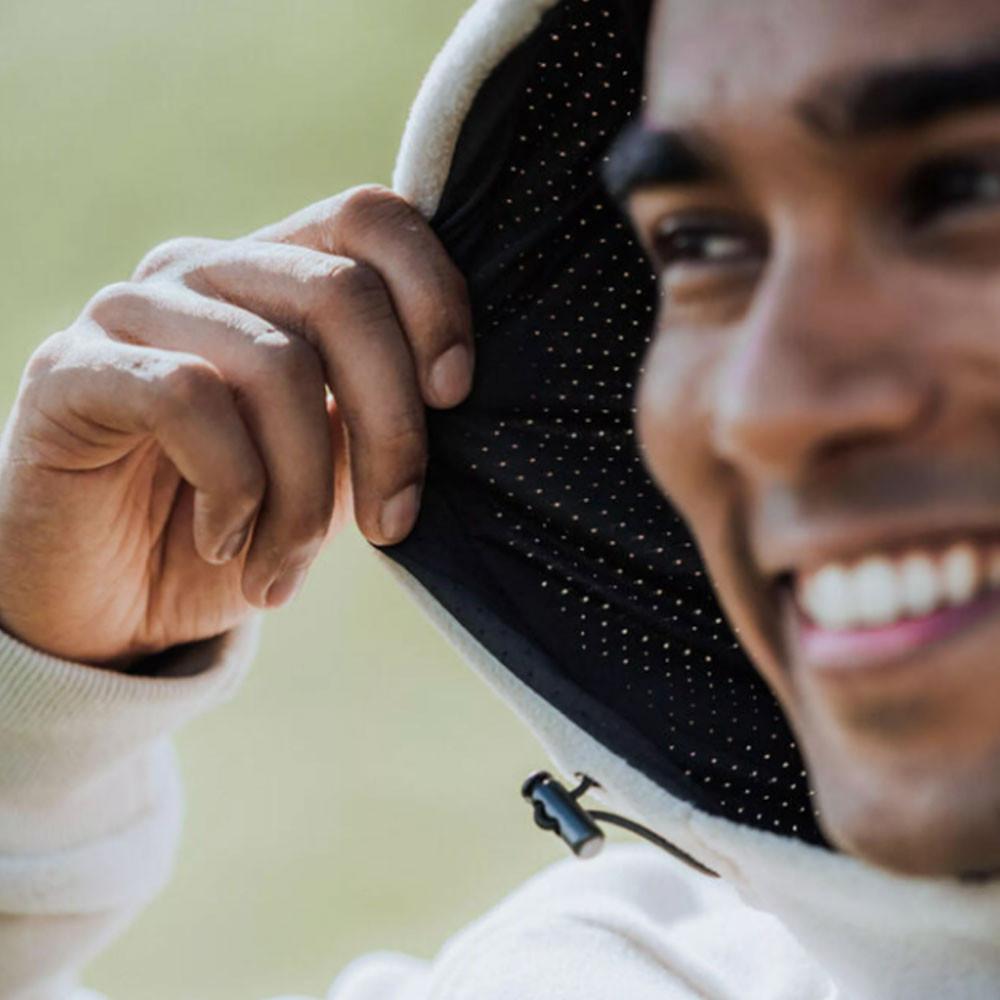 Camisa Polar Masculina de Trilha MH100 com Capuz Quechua - 8