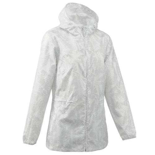 Jaqueta Impermeável de Trilha Raincut Zip Feminina Quechua
