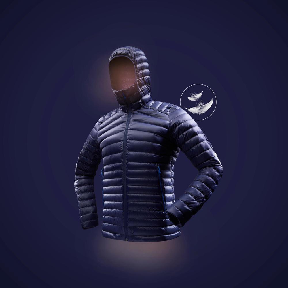 Jaqueta Masculina de Penas para Trekking Trek 500 Full Down - 2