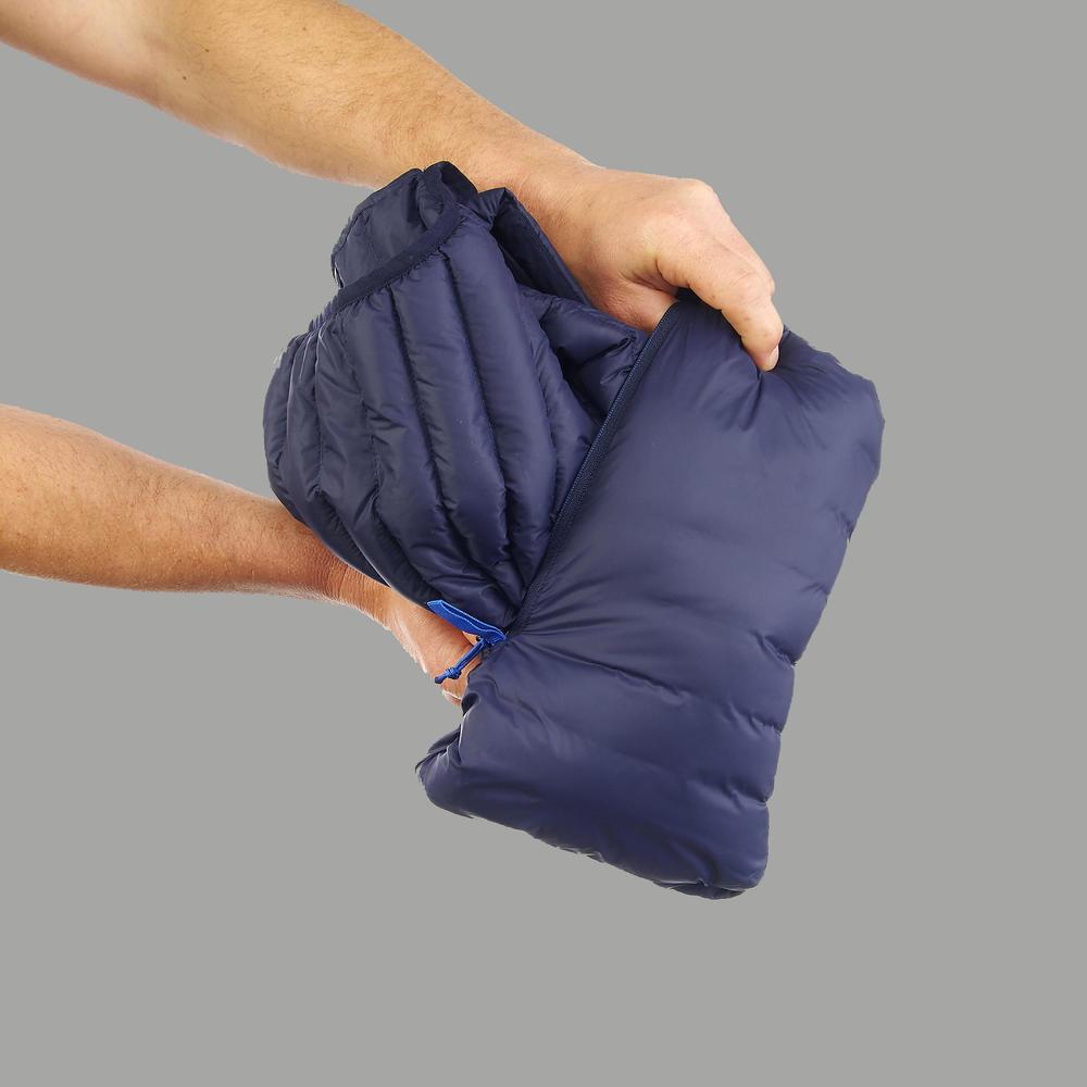 Jaqueta Masculina de Penas para Trekking Trek 500 Full Down - 9