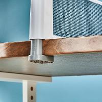 Kit Rede Ping Pong Rollnet com 2 Raquetes + 3 Bolas Pongori - 6