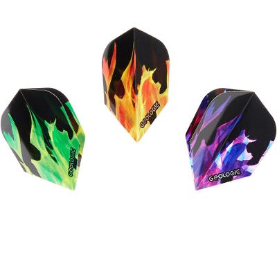 Penas Standard Flames (3 Conjuntos de 3 Penas) Geologic