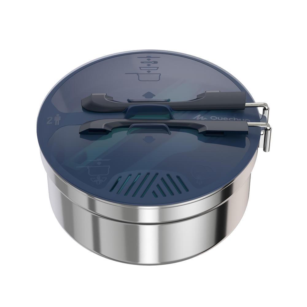 Conjunto de Cozinha Inox de Trilha 2 Pessoas MH100 - 2