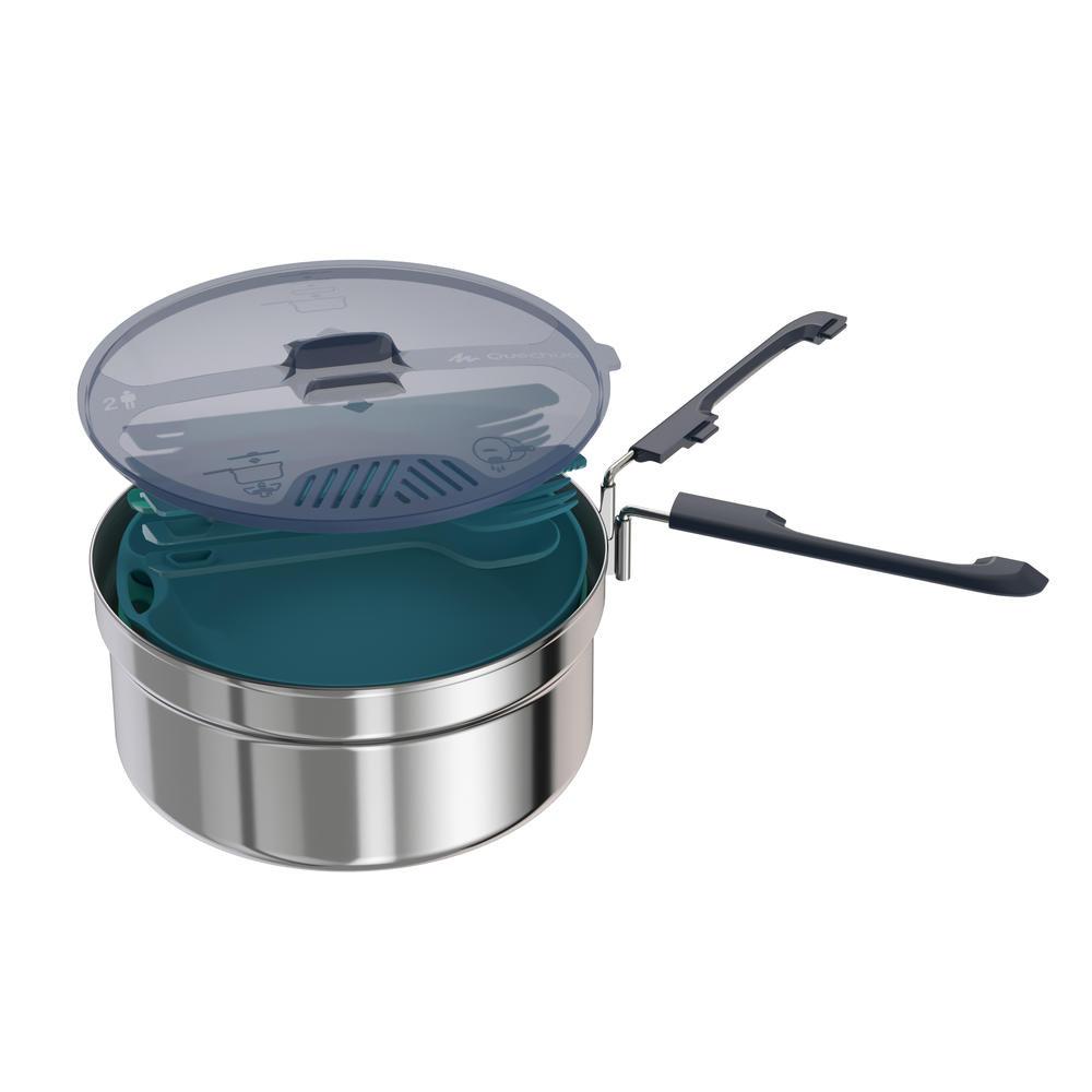 Conjunto de Cozinha Inox de Trilha 2 Pessoas MH100 - 4