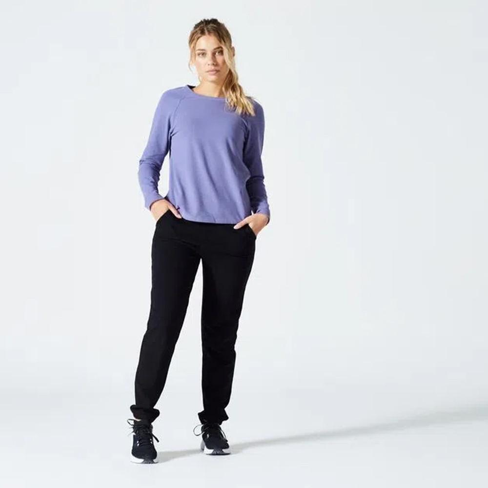 Calça Feminina de Ginástica e Pilates Slim 500 - 2