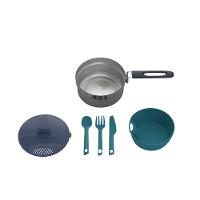 Conjunto de Cozinha de Trilha Inox para 1 Pessoa MH100 Quechua - 3