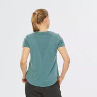 Camiseta Feminina de Trilha NH500 Verde Quechua