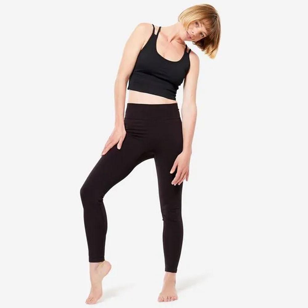 Legging de Yoga sem Costura Preto KimJaly - 6