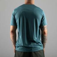 Camiseta Masculina de Trilha MH100 Verde Quechua - 2