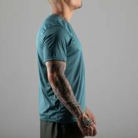 Camiseta Masculina de Trilha MH100 Verde Quechua