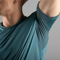 Camiseta Masculina de Trilha MH100 Verde Quechua - 6