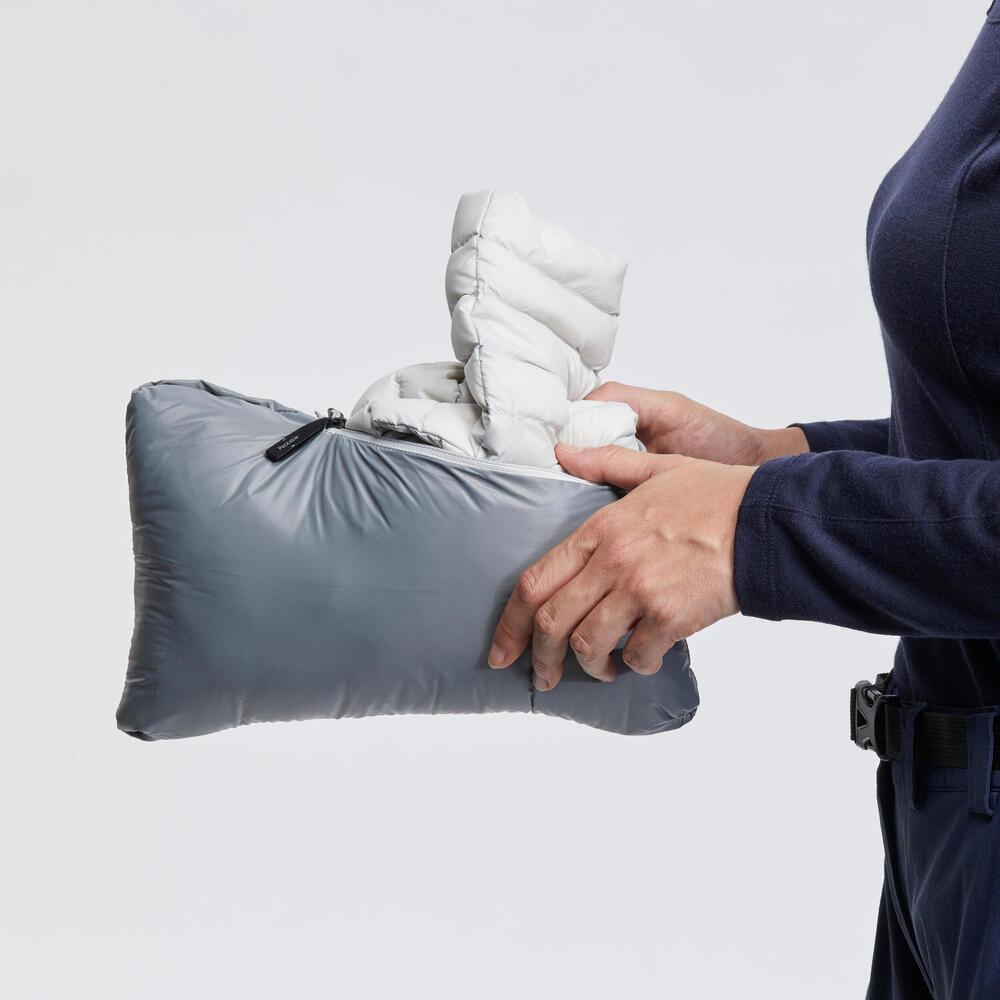 Casaco de Penas de Trekking Montanha - MT100 - 5° Grau Mulher - 7