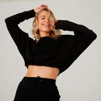 Cropped Manga Longa Feminino - 1