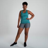 Shorts de Poliéster Feminino Fitness Slim 100 Domyos - 2