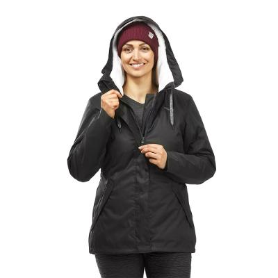 Casaco Impermeável Feminina de Trilha SH100 X-WARM