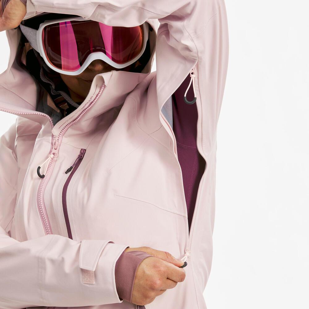 Casaco Feminino de Ski Freeride 500 Padding Wedze - 9
