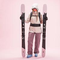 Casaco Feminino de Ski Freeride 500 Padding Wedze - 5
