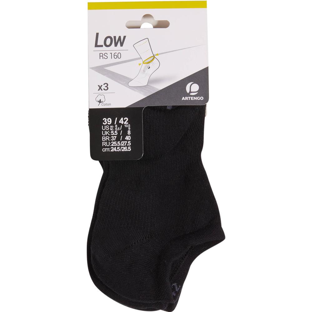 Meia RS160 Cano Baixo Artengo (Kit com 3 pares) - 3