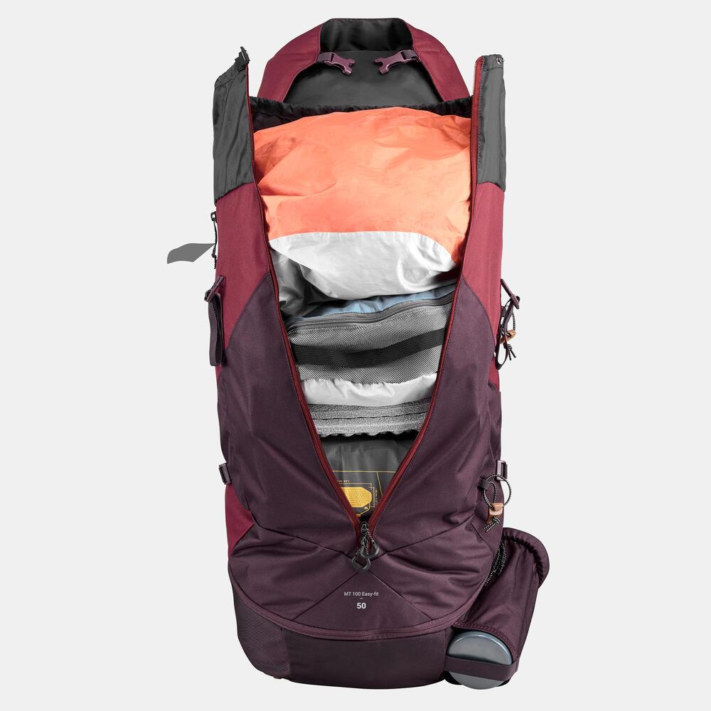 Mochila Feminina de Trekking Trek100 50 Litros - 5