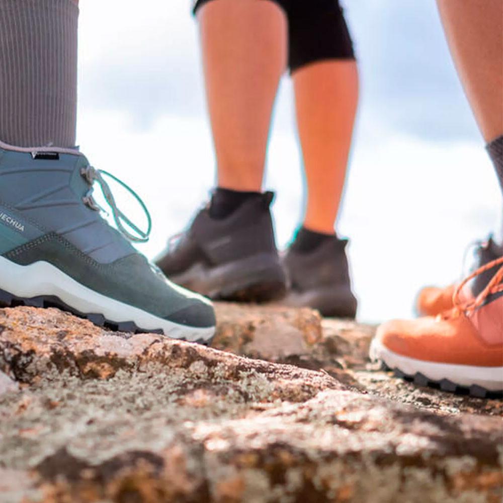 Bota Feminina Impermeável de Trilha MH500 MID - 10