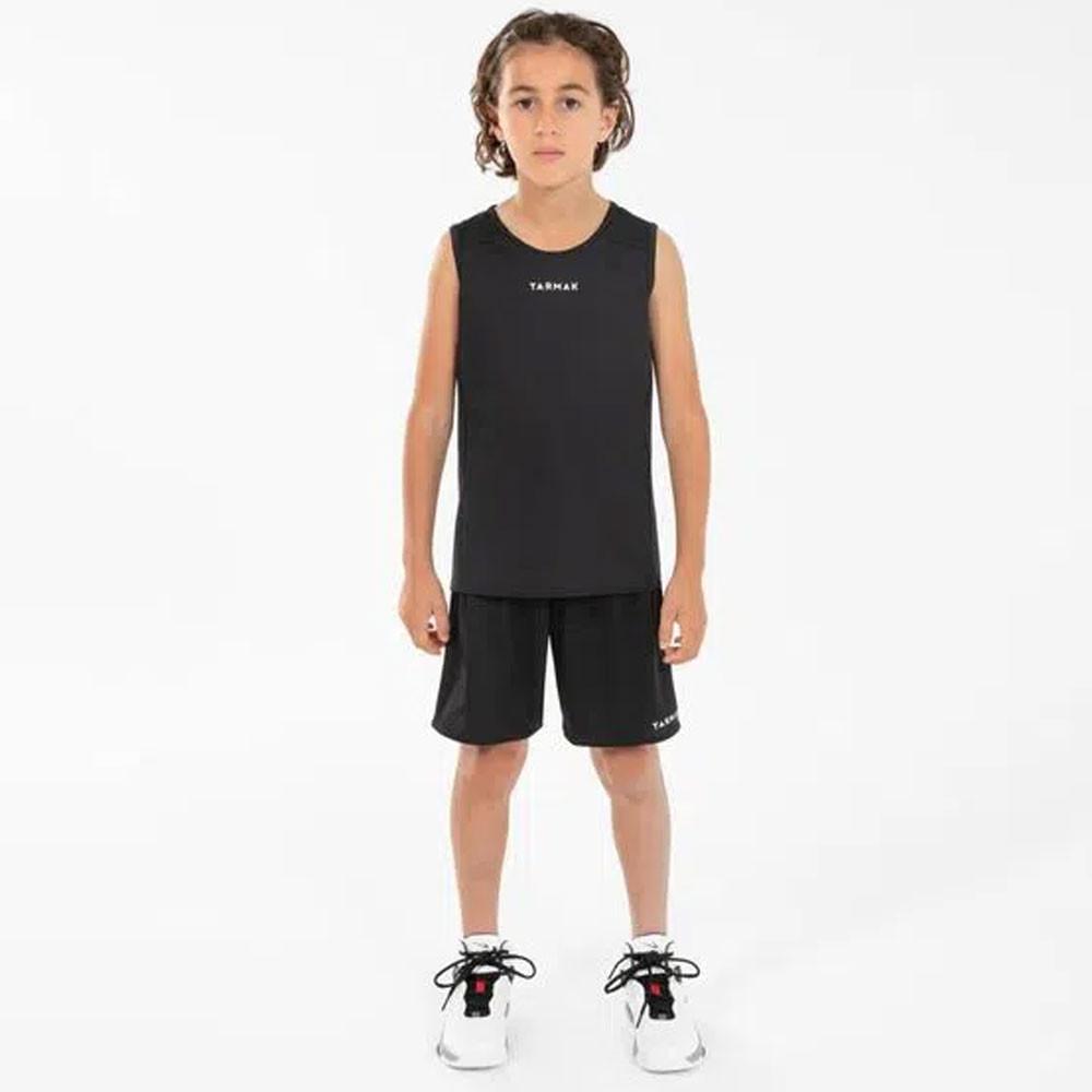 Shorts Infantil de Basquete Reversíveis SH100 Tarmak - 4