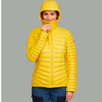 Jaqueta Feminina de Penas Trekking Full Down Amarelo Forclaz - 7