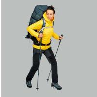 Jaqueta Feminina de Penas Trekking Full Down Amarelo Forclaz - 9