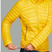 Jaqueta Feminina de Penas Trekking Full Down Amarelo Forclaz - 11